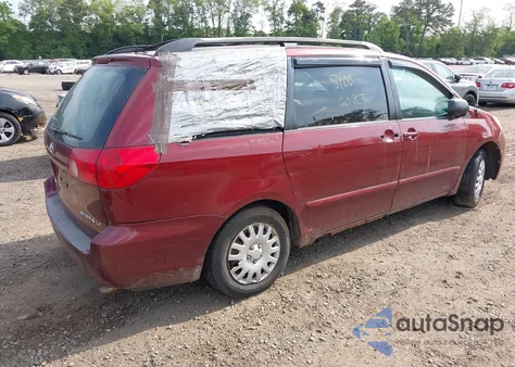 2006 Toyota Sienna Le из США, поврежденный, VIN 5TDZA23C26S539733